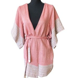 Intrepid Shepherd Knit Colorblock Kimono
